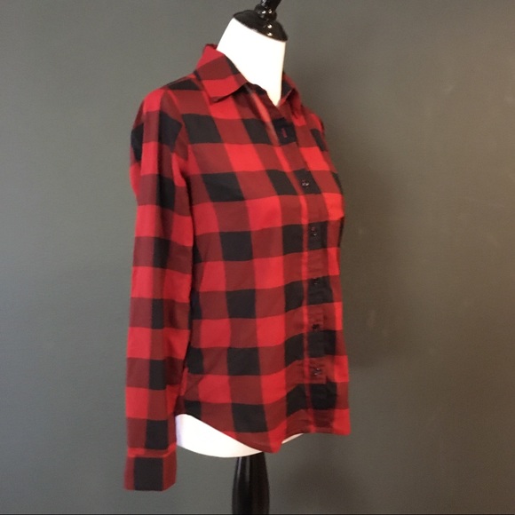 F21 Plaid Button-up shirt - Picture 2 of 3